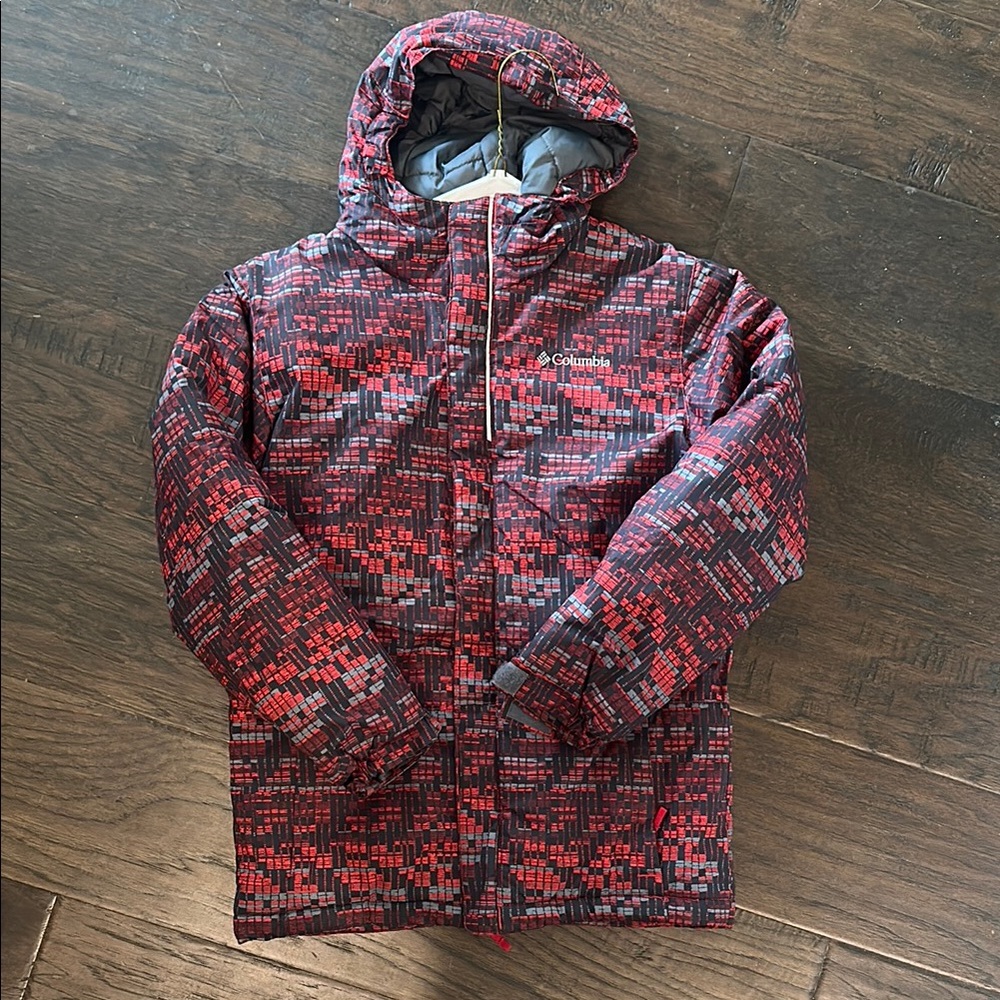 Columbia Kids Red and Black Jacket